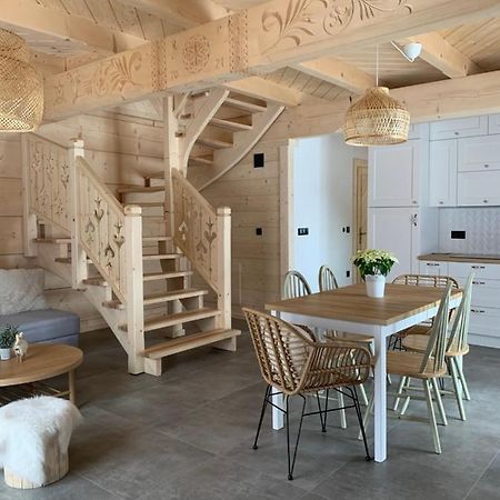 Uroczy Drewniany Domek - Domki Pod Brzegiem Zakopane Esterno foto