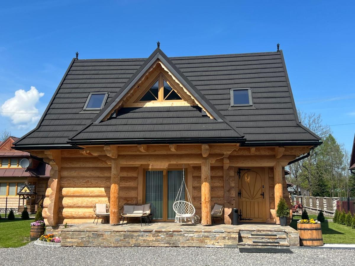 Uroczy Drewniany Domek - Domki Pod Brzegiem Zakopane Esterno foto