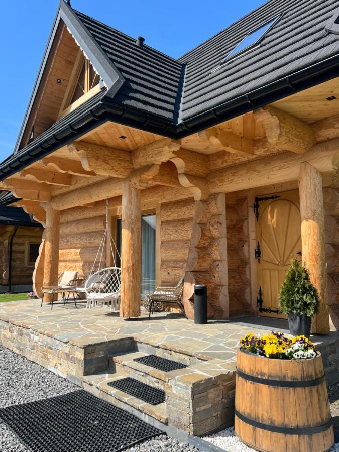 Uroczy Drewniany Domek - Domki Pod Brzegiem Zakopane Esterno foto